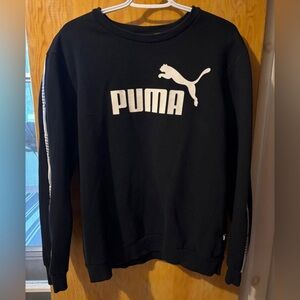 PUMA Women’s Black Crewneck Sweater